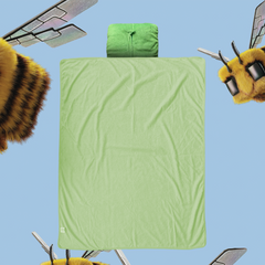 Minecraft Creeper Pillow Blanket