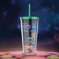 Elio OOOOO Glitter Swirl Tumbler
