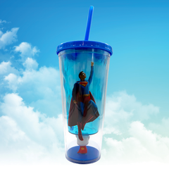 Superman 16 oz. Krypto Figurine Tumbler