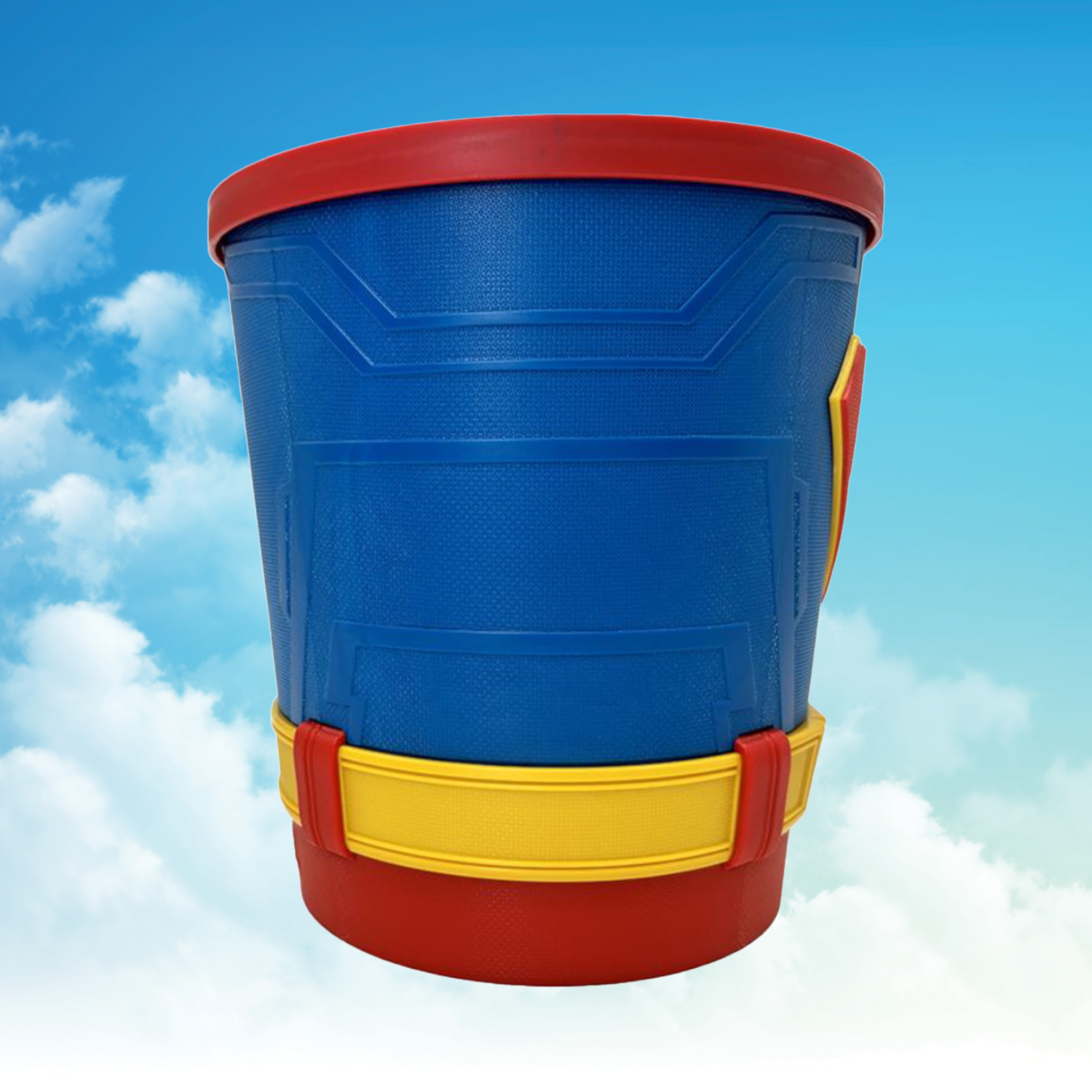 Superman 130 oz. Suit Totem Bucket